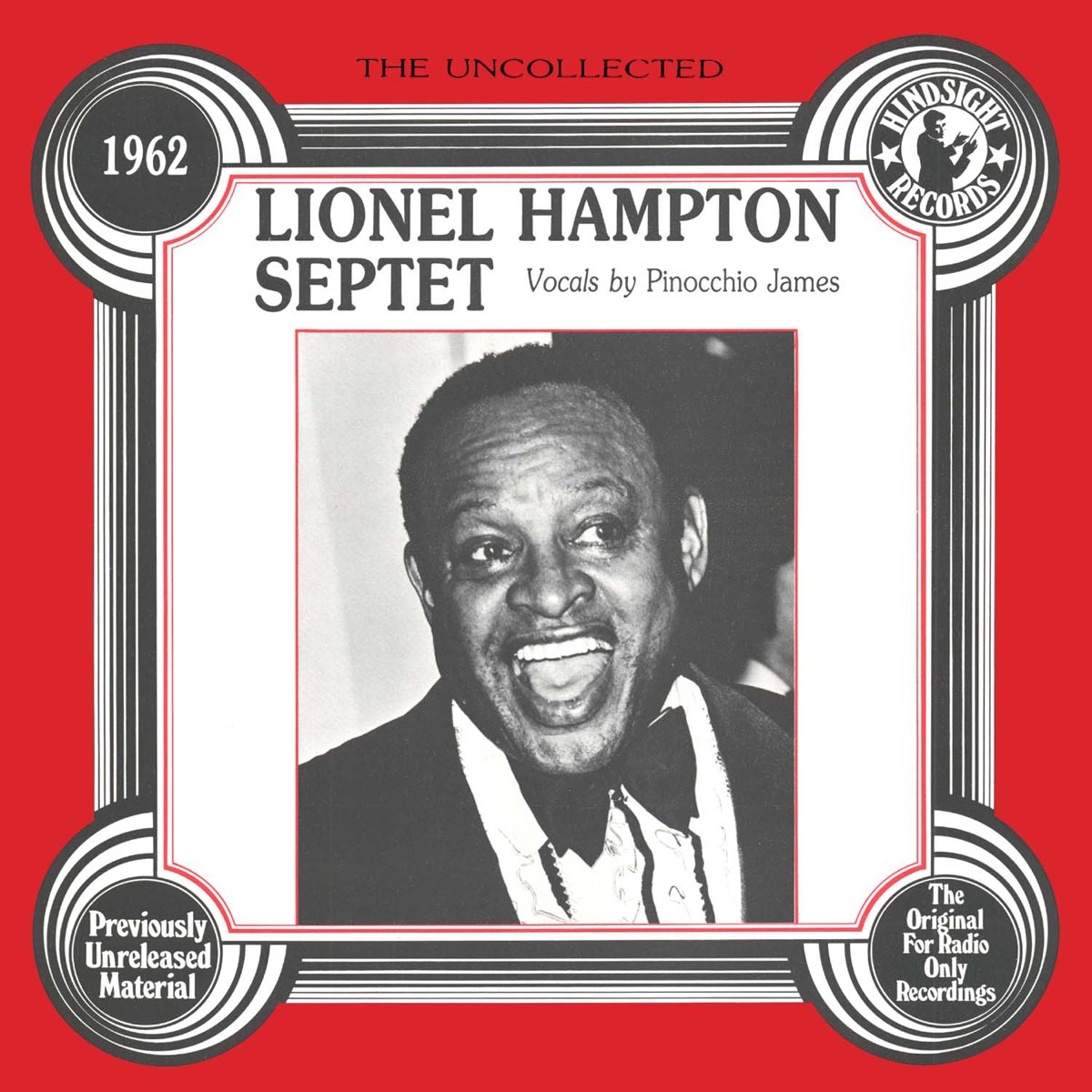 Uncollected Lionel Hampton Septet - 1962 (LP) (image for) Uncollected Lionel Hampton Septet - 1962 (LP)