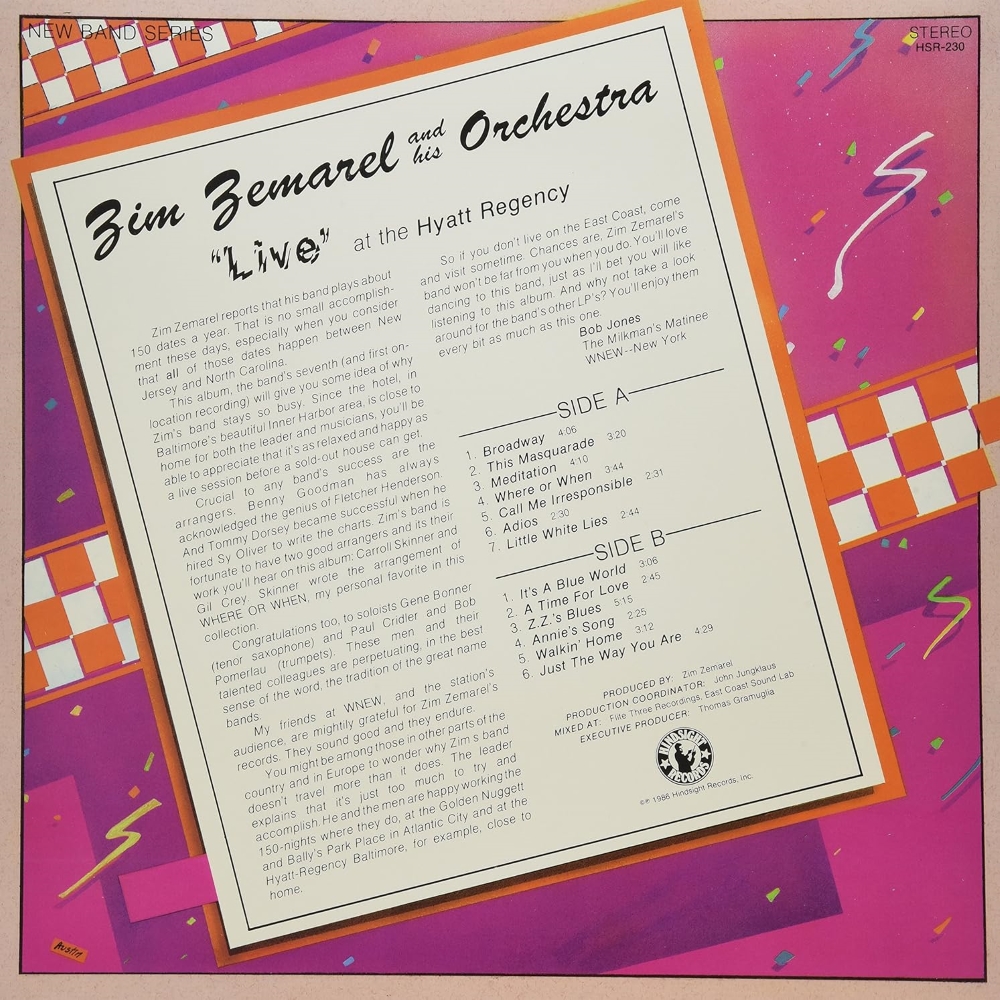 (image for) Live At The Hyatt Regency (LP)