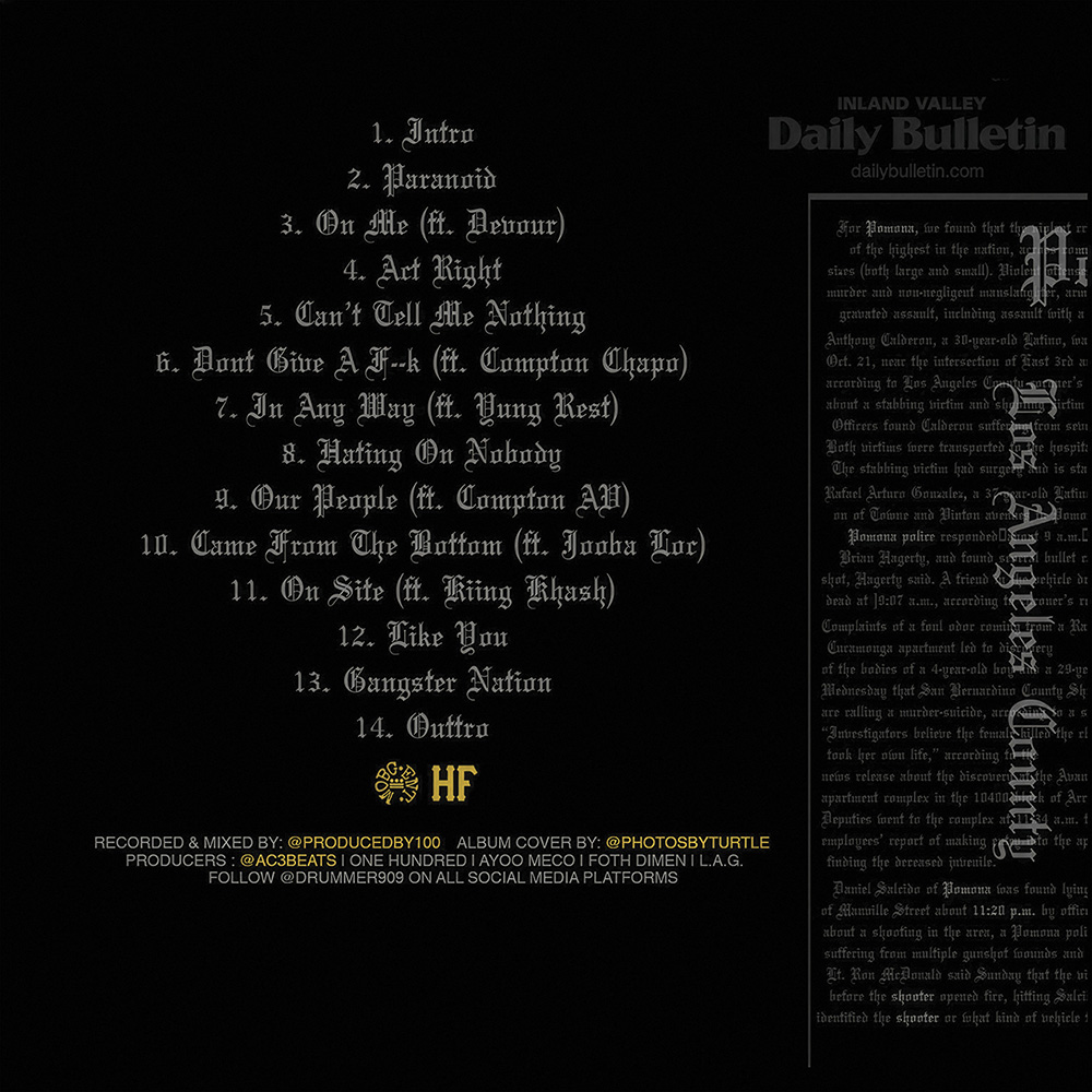 (image for) Str8 Out Tha 9 (LP)