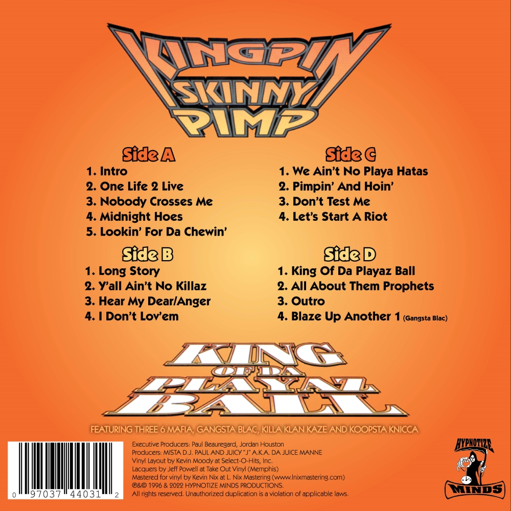 (image for) King Of Da Playaz Ball (2 LP)