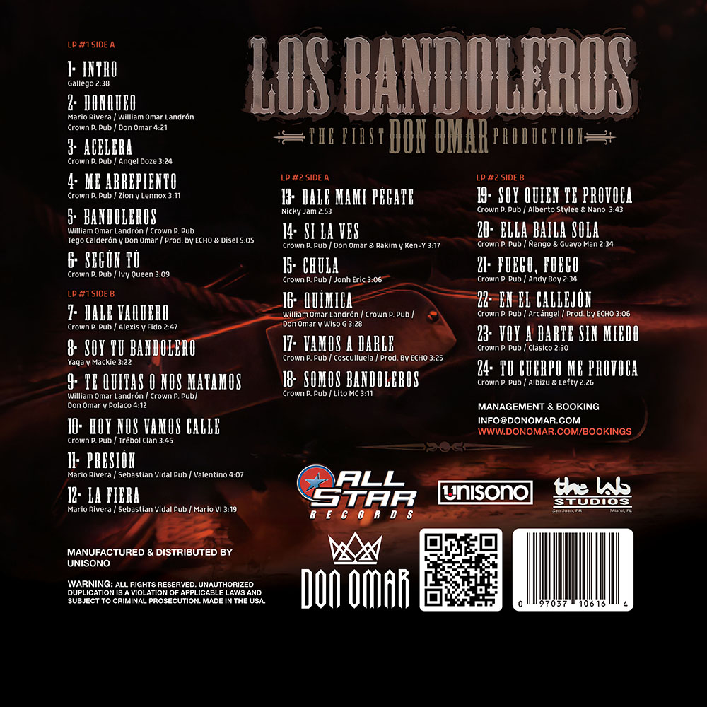 (image for) Los Bandoleros (2 LP)