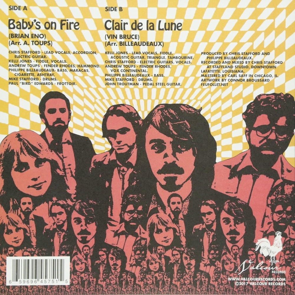 (image for) Baby's On Fire (45 RPM)